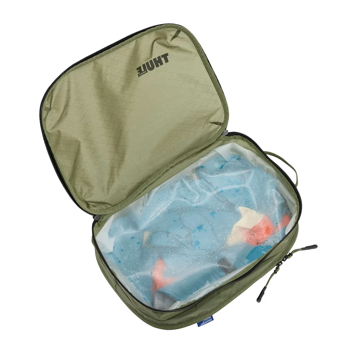 Thule clean/dirty packing cube
keskmine puhaste/mustade riiete pakkimiskuubik pehme roheline