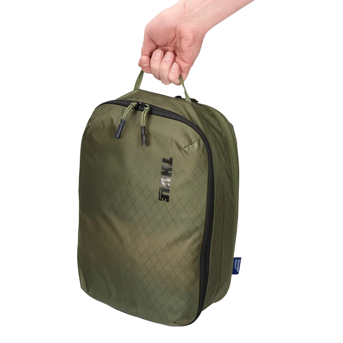 Thule clean/dirty packing cube
keskmine puhaste/mustade riiete pakkimiskuubik pehme roheline