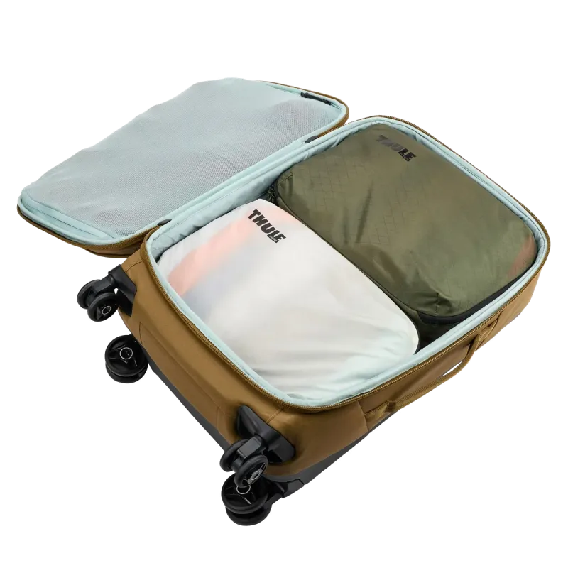 Thule clean/dirty packing cube
keskmine puhaste/mustade riiete pakkimiskuubik pehme roheline