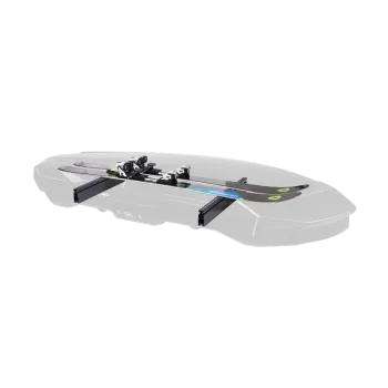 Box ski carrier adapter