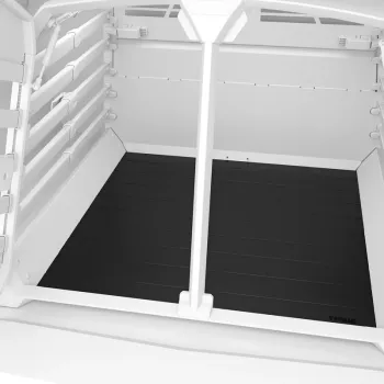 Dog crate mat double
