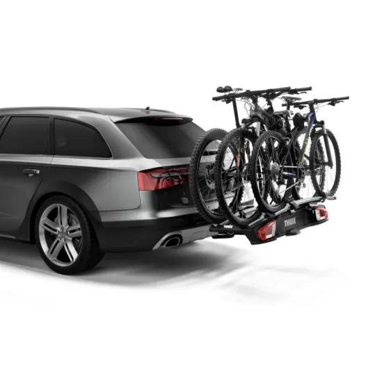 Rattahoidja veokonksule, platvorm THULE VeloSpace XT 2 (2 kuni 3 rattale, 13pin), must