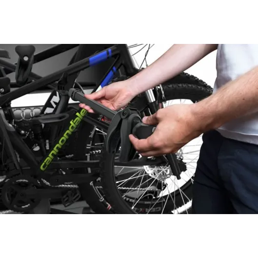 Rattahoidja veokonksule, platvorm THULE VeloSpace XT 3 (3 - 4 rattale,13pin), must (FI)