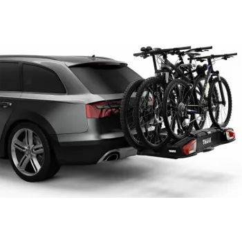 Rattahoidja veokonksule, platvorm THULE VeloSpace XT 3 (3 - 4 rattale,13pin), must (FI)