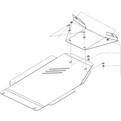 Käigukasti kaitse - Volkswagen Amarok (2016 - 2022)