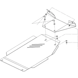 Käigukasti kaitse - Volkswagen Amarok (2016 - 2022)