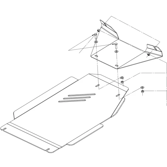 Käigukasti kaitse - Volkswagen Amarok (2016 - 2022)