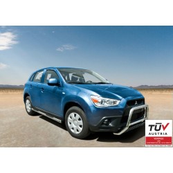 Stainless steel side bars with plastic steps - Mitsubishi ASX (2012 - 2016)