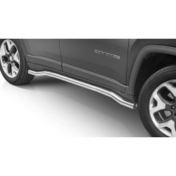 Stainless steel side bars - Jeep Compass (2017 - 2021)