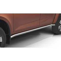 Stainless steel side bars - double cab - Isuzu D-Max (2020 -)