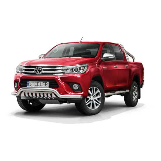 Madal esiraud kaitseplaadiga - Toyota Hilux (2015 - 2018)