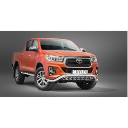 Low spoiler bar with axle-bar - Toyota Hilux (2018 - 2021)