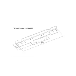 Peidetud vintsialus - Toyota Hilux (2005  - 2015)