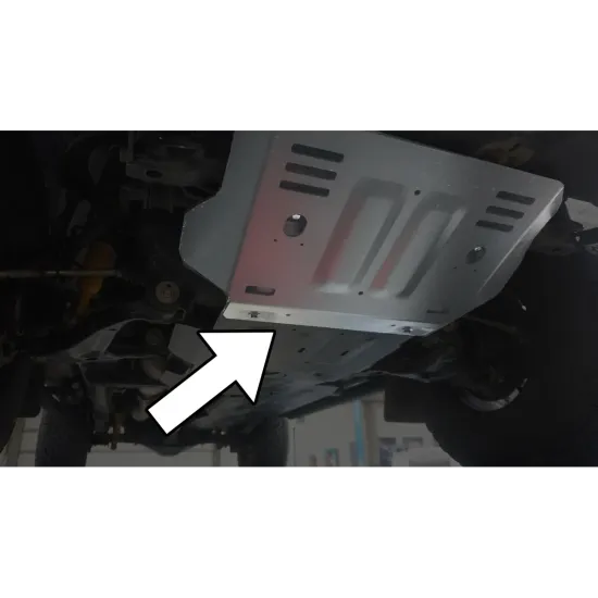 Tugevdatud mootori kaitse - Toyota Hilux (2015 -)