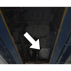 Tugevdatud kütusepaagi kaitse - Toyota Hilux (2015 -)