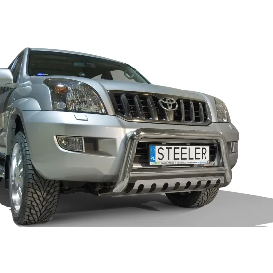 "A" esiraud kaitseplaadiga - Toyota Land Cruiser 120 (2002 - 2009)