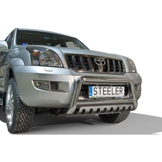 "A" esiraud kaitseplaadiga - Toyota Land Cruiser 120 (2002 - 2009)