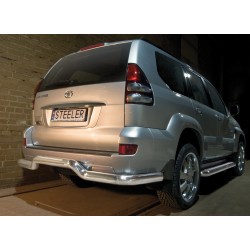 Rear protection - Toyota Land Cruiser 120 (2002 - 2009)