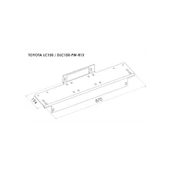 Peidetud vintsialus - Toyota Land Cruiser 150 (2013 - 2017)