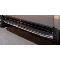 Stainless steel side bars - Toyota Land Cruiser V8 (2007 - 2012)