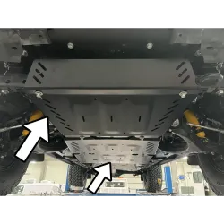 Tugevdatud mootori kaitse - Reinforced Isuzu D-Max (2020 -)