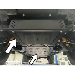 Tugevdatud mootori kaitse - Reinforced Isuzu D-Max (2020 -)