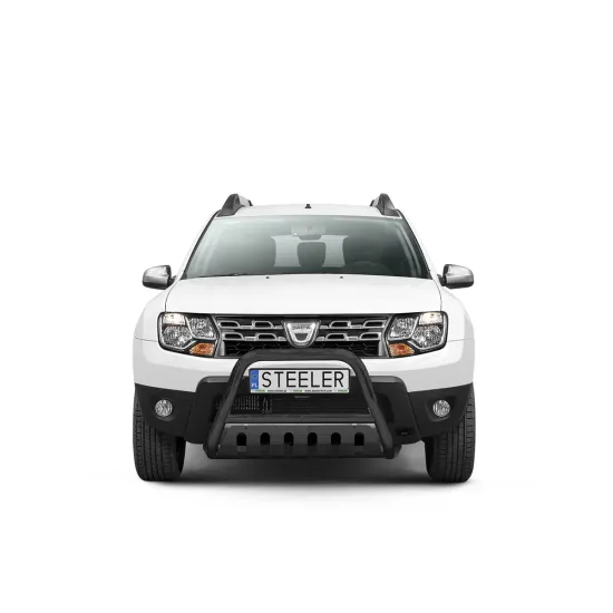 Must "A" esiraud kaitseplaadiga - Dacia Duster (2010 - 2018)