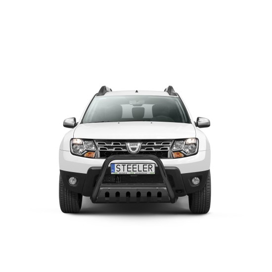 Must "A" esiraud kaitseplaadiga - Dacia Duster (2010 - 2018)