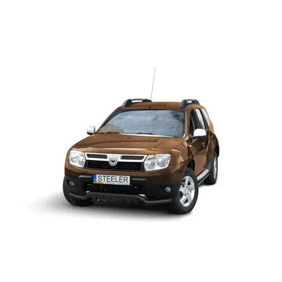 Must esiraud kaitseplaadiga - Dacia Duster (2010 - 2014)