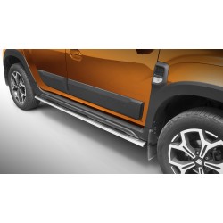 Oval stainless steel side bars - Dacia Duster (2018 - 2023)