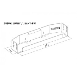 Peidetud vintsialus - Suzuki Jimny (2005 - 2012)