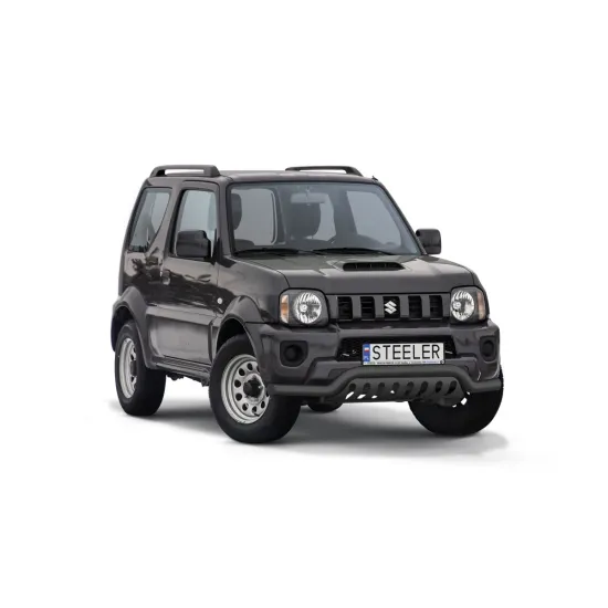 Must esiraud kaitseplaadiga - Suzuki Jimny (2012 - 2018)