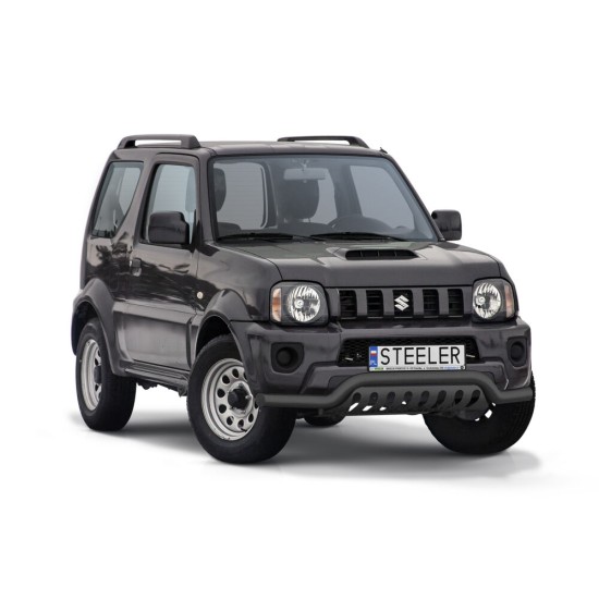 Must esiraud kaitseplaadiga - Suzuki Jimny (2012 - 2018)