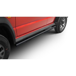 Stainless steel side bars Hi-Lift BLACK - Suzuki Jimny 5-door (2023 -)