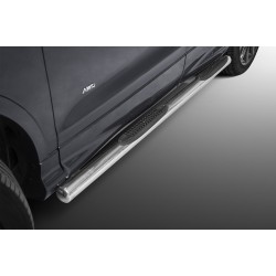 Stainless steel side bars with plastic steps - Ford Kuga (2017 - 2019)