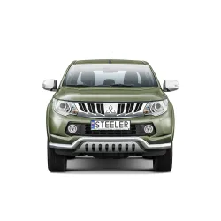 Esiraud kaitseplaadiga - Mitsubishi L200 (2015 - 2019)