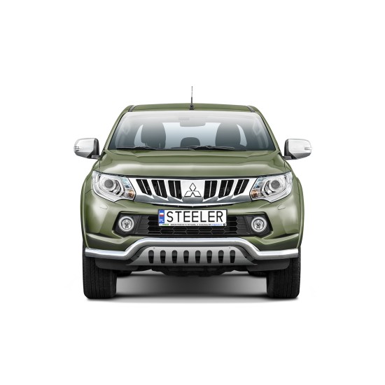Esiraud kaitseplaadiga - Mitsubishi L200 (2015 - 2019)