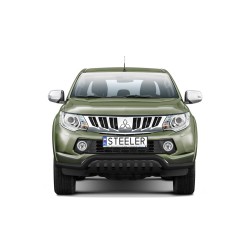 Must esiraud kaitseplaadiga - Mitsubishi L200 (2015 - 2019)