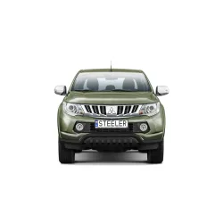 Must esiraud kaitseplaadiga - Mitsubishi L200 (2015 - 2019)