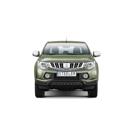 Must esiraud kaitseplaadiga - Mitsubishi L200 (2015 - 2019)