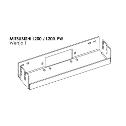 Peidetud vintsialus - Mitsubishi L200 (2006 - 2015)