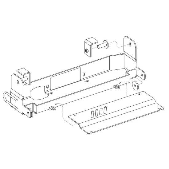 Peidetud vintsialus - Mitsubishi L200 (2015 - 2018)