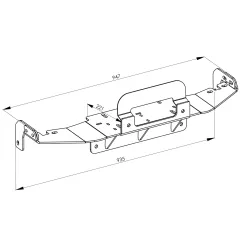 Peidetud vintsialus - Toyota Land Cruiser 250 (2024 -)