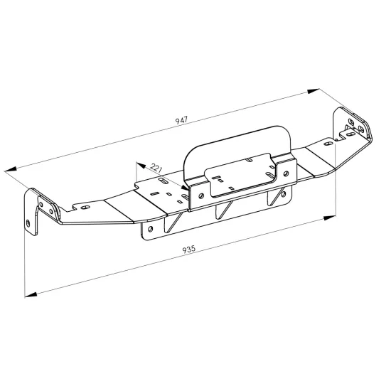 Peidetud vintsialus - Toyota Land Cruiser 250 (2024 -)