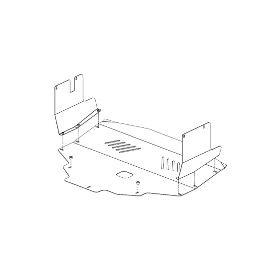 Mootori ja käigukasti kaitse - Renault Master (2010 - 2019)