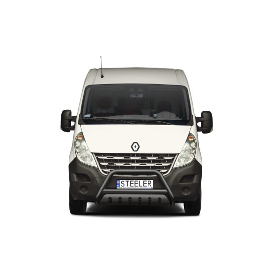 Must "A" esiraud kaitseplaadiga - Renault Master (2010 - 2019)
