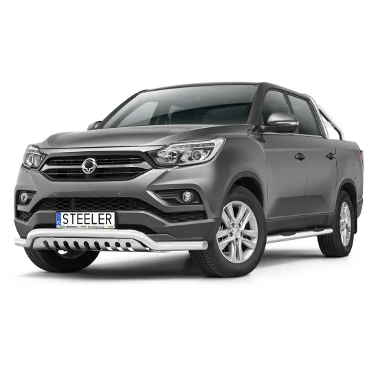 Esiraud kaitseplaadiga - SsangYong Musso (2018 - 2021)