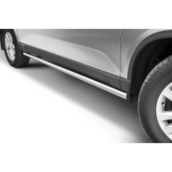 Stainless steel side bars - SsangYong Musso (2018 -)