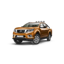 Must esiraud kaitseplaadiga - Nissan Navara (2015 -)