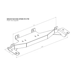 Peidetud vintsialus - Nissan Navara NP300 (2015 -)